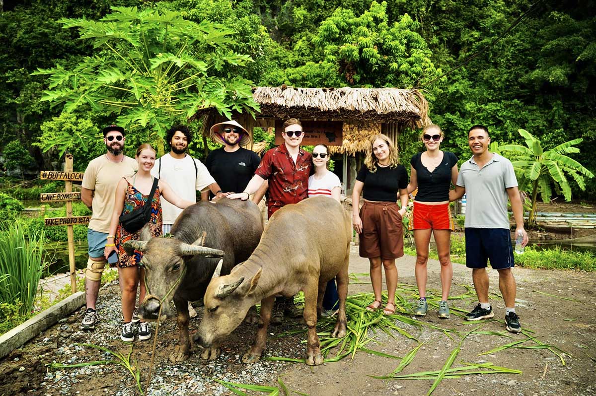 3 Weeks in Vietnam and Cambodia - buffalo cave in ninh binh